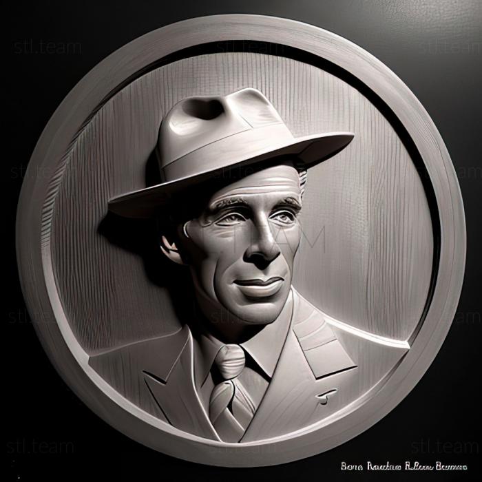 3D модель Рик Блейн Касабланка Хамфри Богарт (STL)